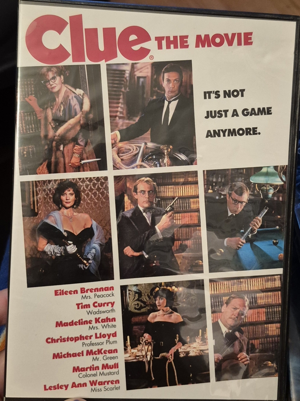 Clue The Movie DVD
